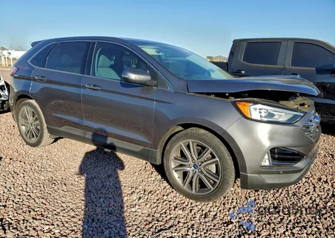 2021 Ford Edge Titanium из США, поврежденный, VIN 2FMPK4K99MBA17259